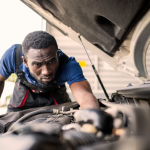 Business Car Maintenance Essentials: Combining Body Repairs with AC Replacement for Peak Performance